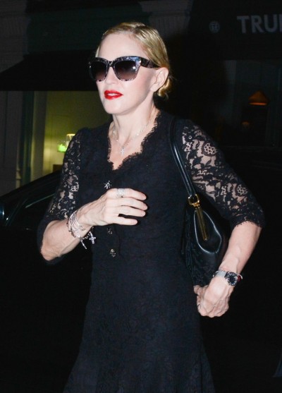 Madonna leaving the Chiltern Firehouse, London [19 July 2014 – Pictures