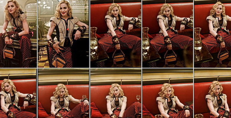 PIX - Madonna by Klein & Meisel for W Magazine & Vuitton [2006