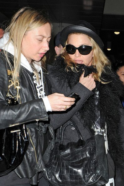 Madonna at JFK airport, New York [21 February 2012 – Pictures ...