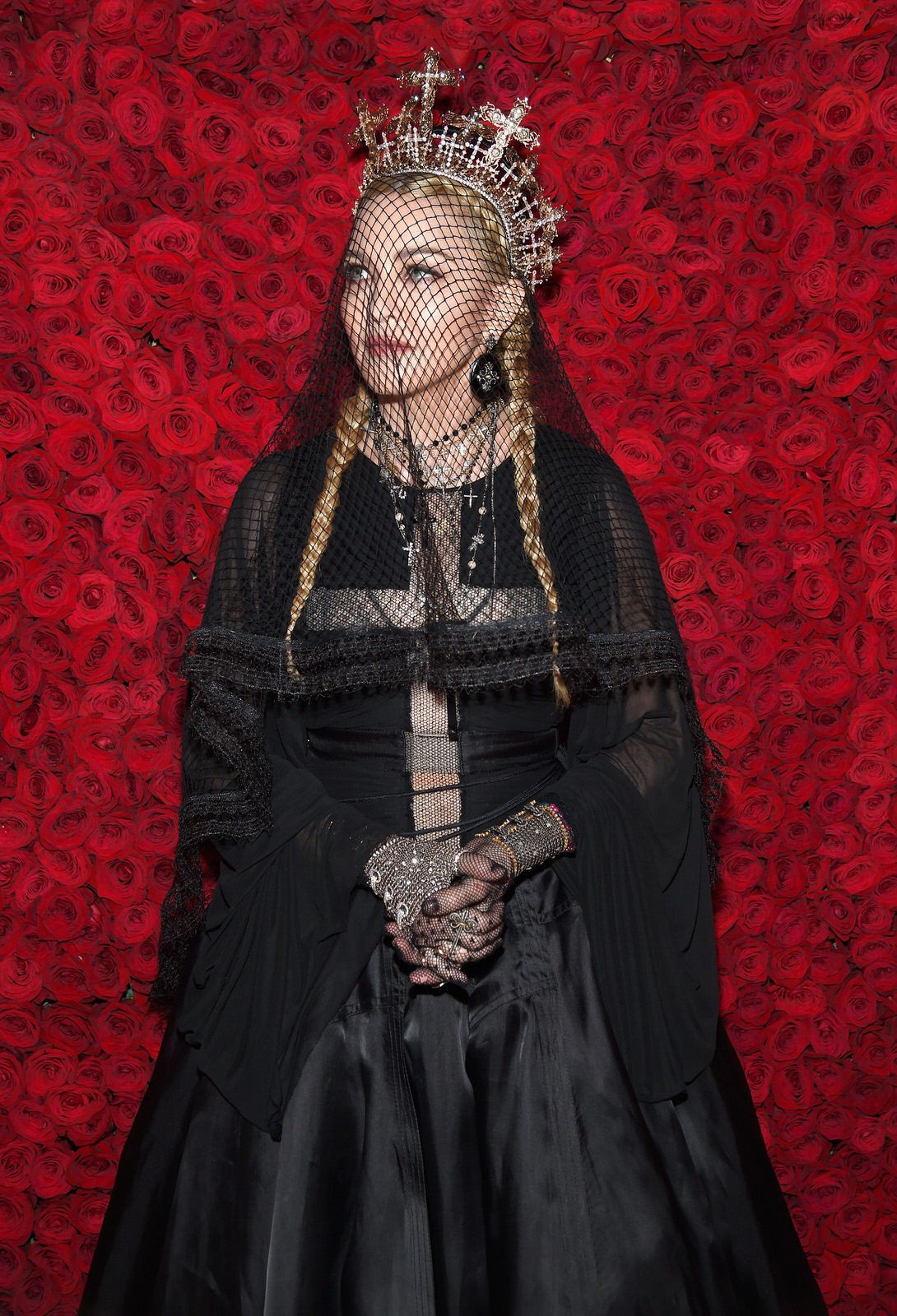 Madonna attends the Met Gala at the Metropolitan Museum of Art in