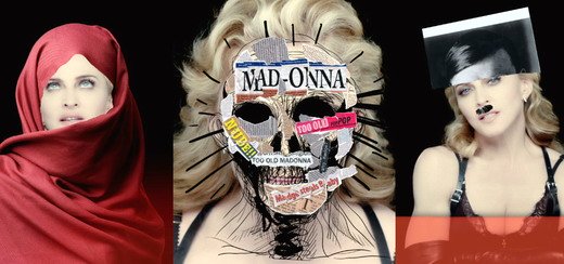 Projection backdrop MDNA Tour pour « Nobody Knows me » [4GB – Vidéo 1080p HD]