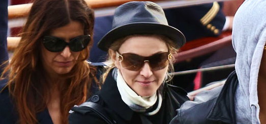 Madonna toujours à Paris [16 juillet 2012]