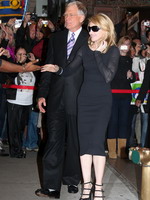 Madonna at the Late Show with David Letterman