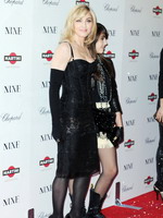 Madonna attends the premiere of 'Nine' at the Ziegfield Theatre, New York