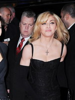 Madonna attends the premiere of 'Nine' at the Ziegfield Theatre, New York