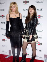 Madonna attends the premiere of 'Nine' at the Ziegfield Theatre, New York