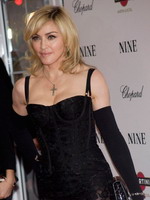 Madonna attends the premiere of 'Nine' at the Ziegfield Theatre, New York