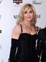 Madonna attends the premiere of 'Nine' at the Ziegfield Theatre, New York