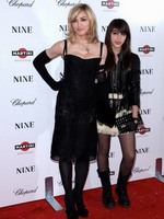 Madonna attends the premiere of 'Nine' at the Ziegfield Theatre, New York