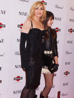 Madonna attends the premiere of 'Nine' at the Ziegfield Theatre, New York