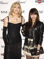 Madonna attends the premiere of 'Nine' at the Ziegfield Theatre, New York